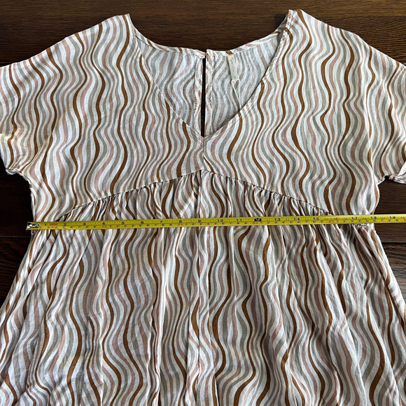 Rylee + Cru Womens Maxwell Dress Retro Waves Small Vintage Style Boho - Picture 7 of 9